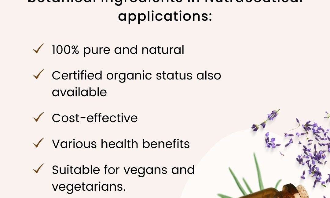 Essential oils: The future for Nutraceuticals!