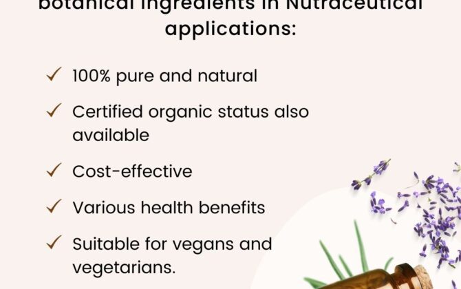 Essential oils: The future for Nutraceuticals!